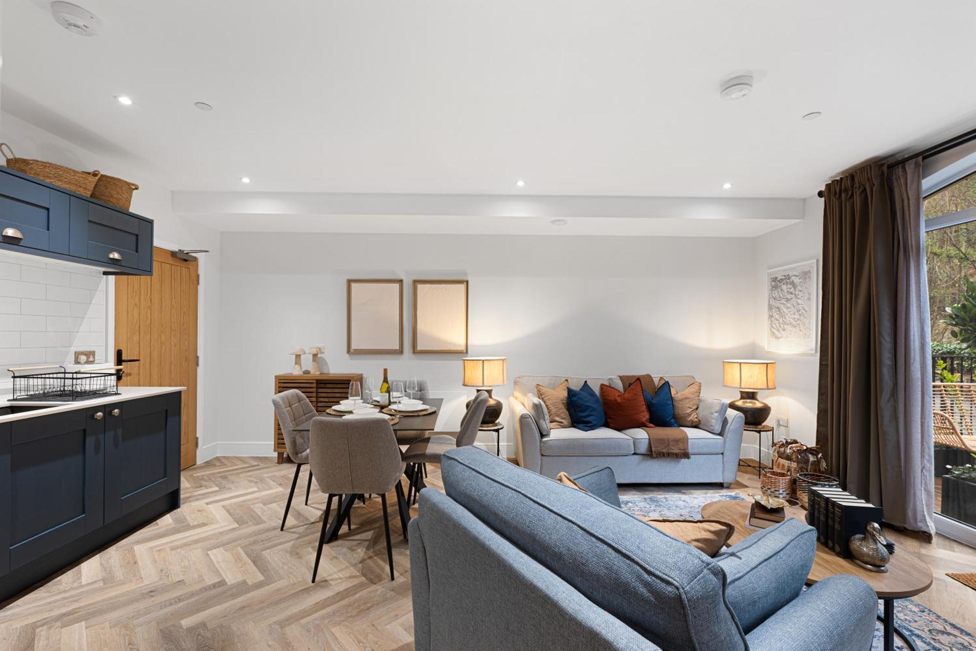 Ferienwohnung Rock Mill Stony Middleton Exterior foto